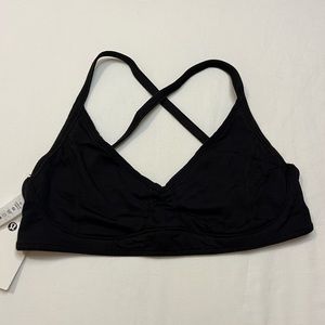 NWT Lululemon The Lab Still Bralette in black